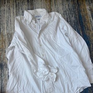 White button down